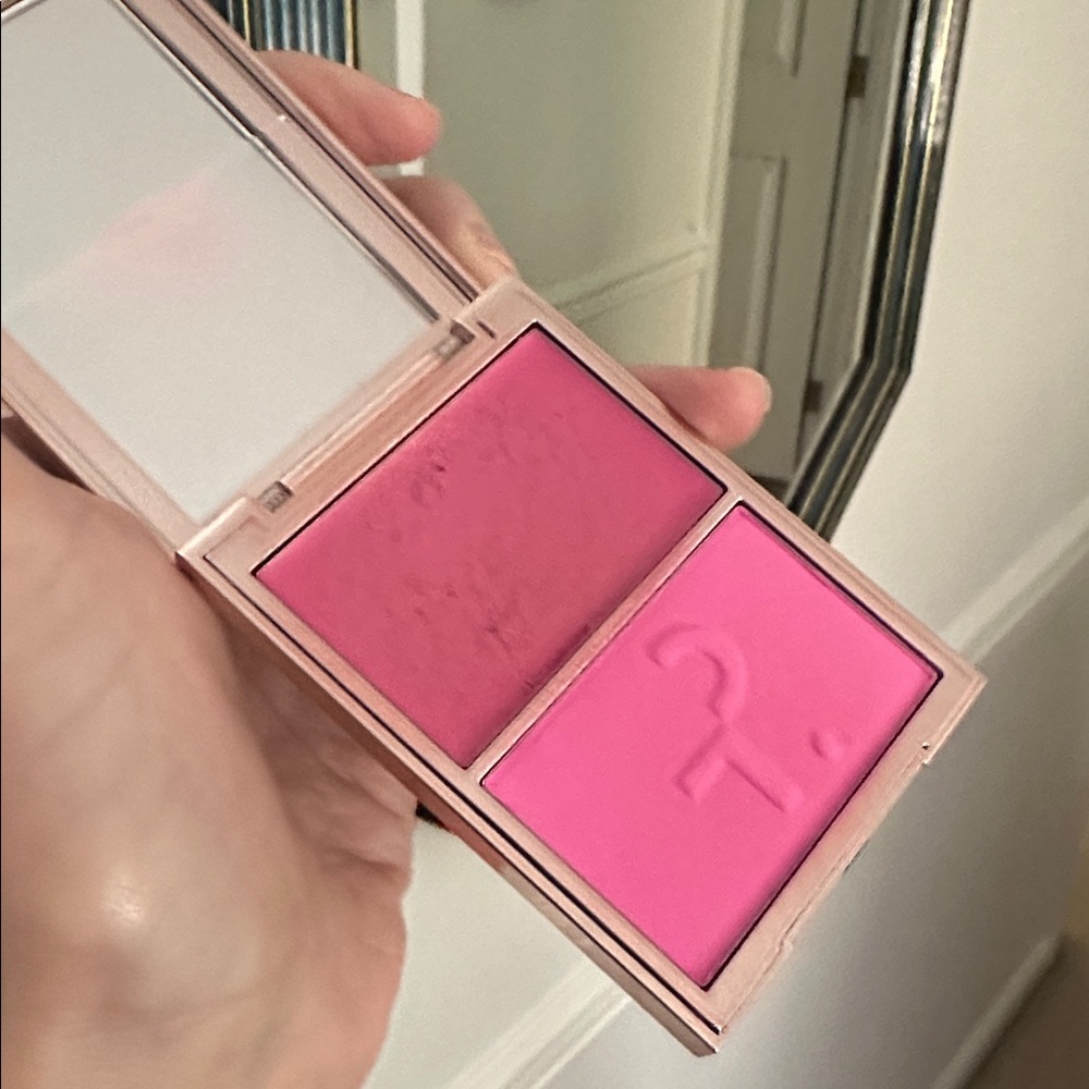 Patrick Ta Double Take Crème and Powder Blush in “She’s Giving” - Picture 3 of 5